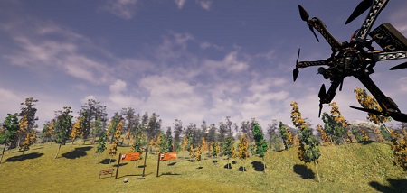 Copter and Sky (Steam VR)