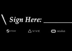 Sign Here: _________ (Steam VR)