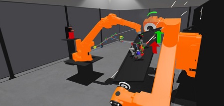 VR Robotics Simulator (Steam VR)