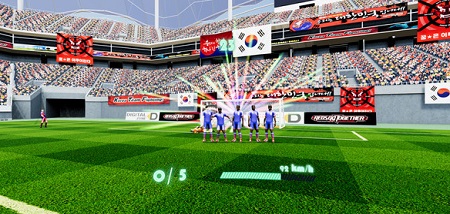 VR Soccer Training (Steam VR)