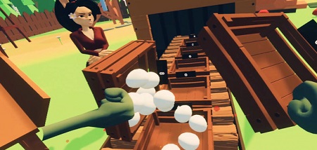 Eggs Catcher VR (Steam VR)